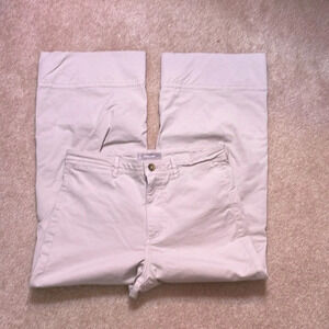 Everlane wide legged cropped chinos